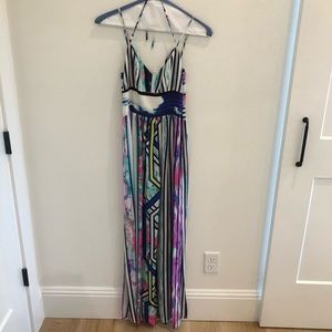 Amanda Uprichard Silk Maxi Dress
